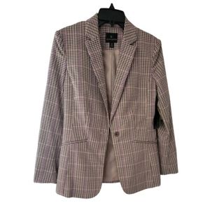 Womens plaid Worthington blazer pant suit